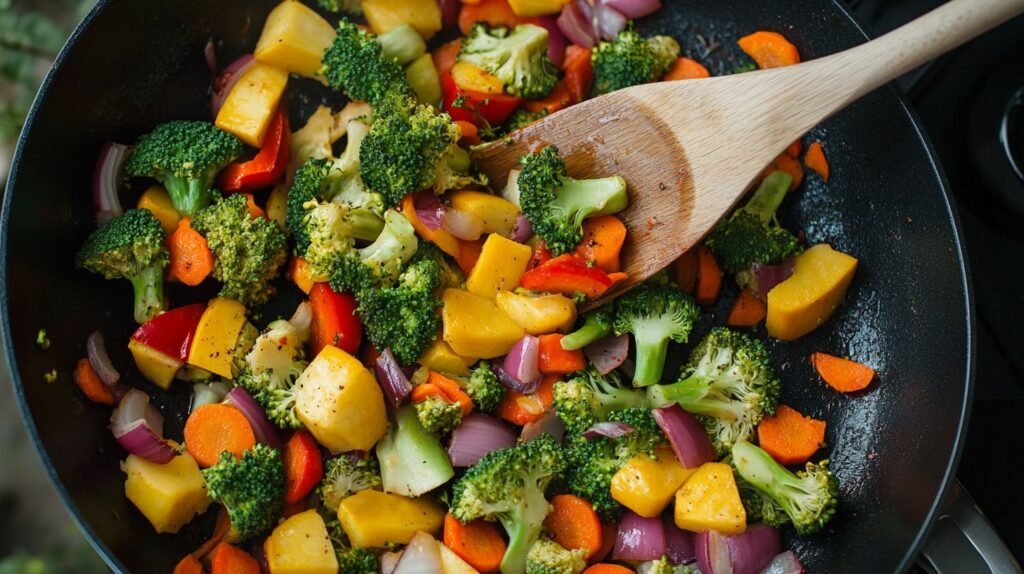 Recette de Poêlée de Légumes