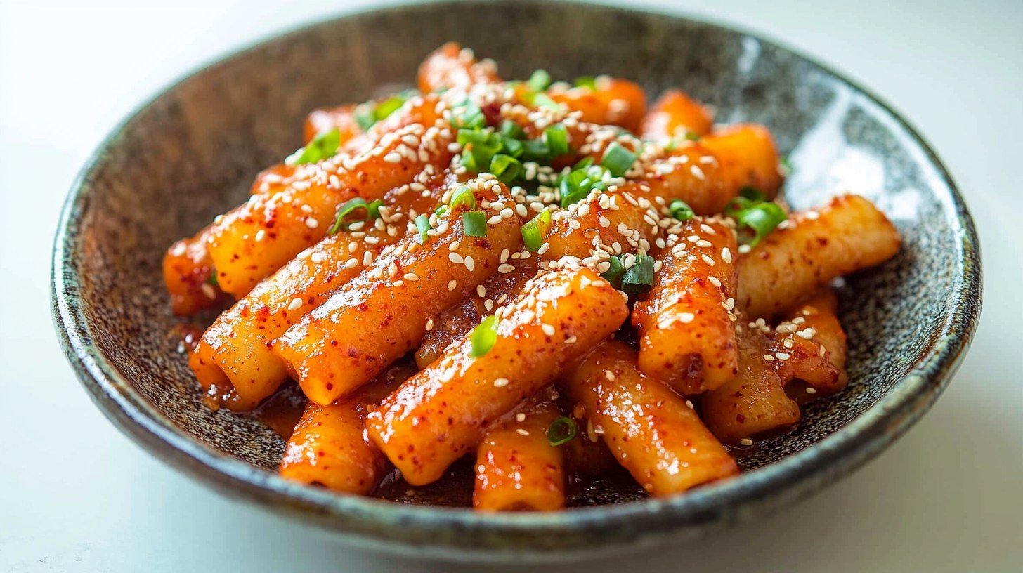 Gâteaux de Riz Coréens : La recette tteok