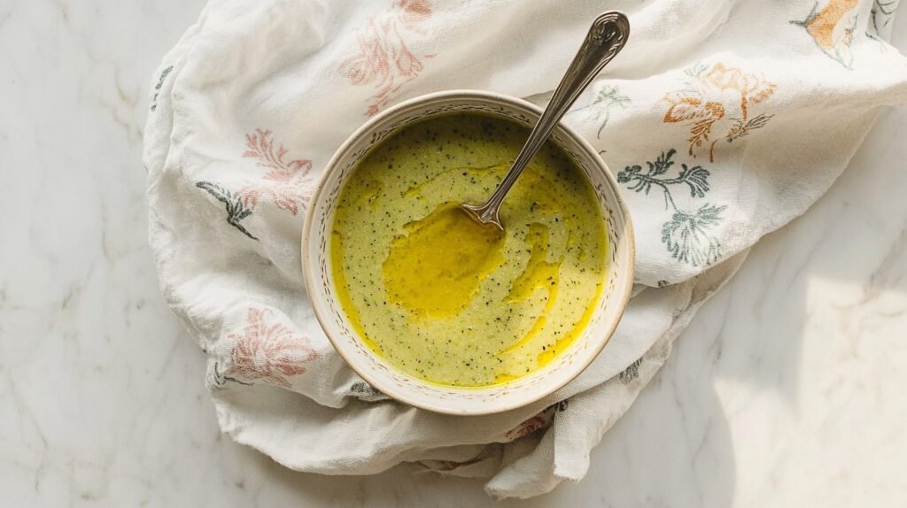 Soupe de courgettes en conserve