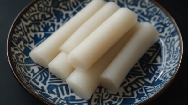 Gâteaux de Riz Coréens : La recette tteok