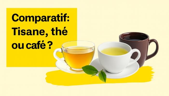 Comparatif Tisane, thé ou café
